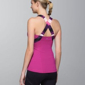 Lululemon Push Ur Limits Tank Top - pink/fuchsia